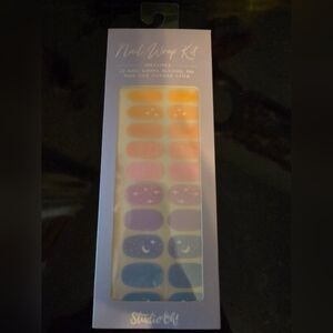 🎉5/$10 Studio Oh! Nail Wrap Kit with Moon and Star Design